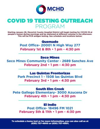 covid 19 testing outreach program february 62d1529fbf7d1