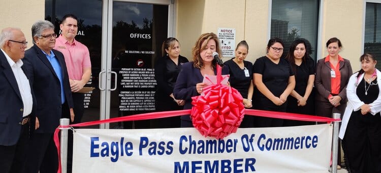 maverick county hospital district holds ribbon cutting ceremony for newly remodeled primary care clinic offices 62d154efe4d41