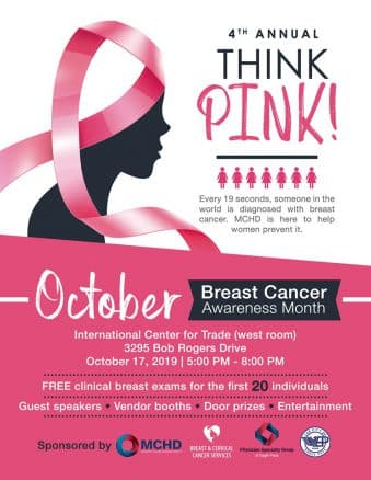 maverick county hospital district to hold 4th annual think pink event in observance of breast cancer awareness month 62d154d0bce43