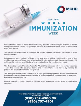 world immunization week 62d153b882700